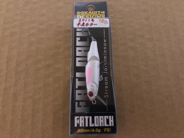 スカジットデザインズ ファットローチ 2011年 干支カラー 白ウサギ拍卖