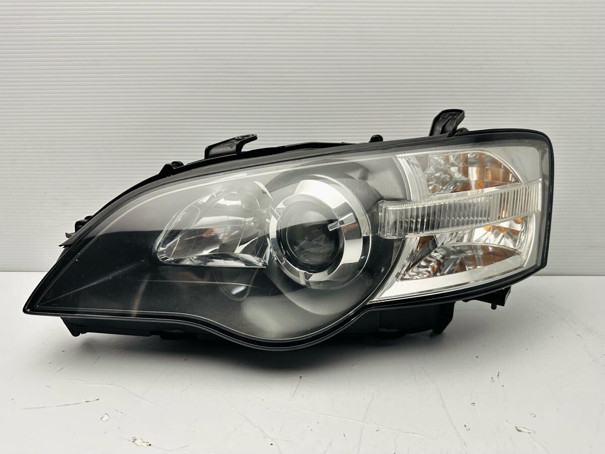 スバル レガシィ BP5 BL5 前期型 純正 HID ヘッドライト 100-20791 左側 100-20794 /100-20792 刻印 4A (A244)拍卖