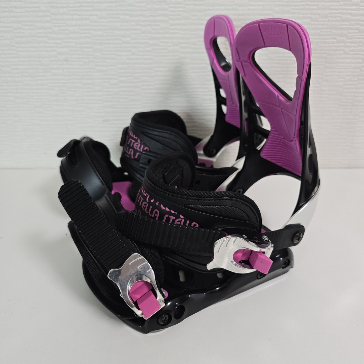 【美品】STELLA ステラ スノーボード バインディング(ビンディング) S/M ③拍卖