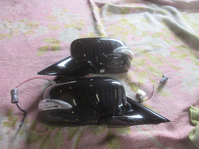 ★①R7A8889 HGY51 フーガ 純正ドアミラー左右セット GACカラー 修理やストック等に拍卖