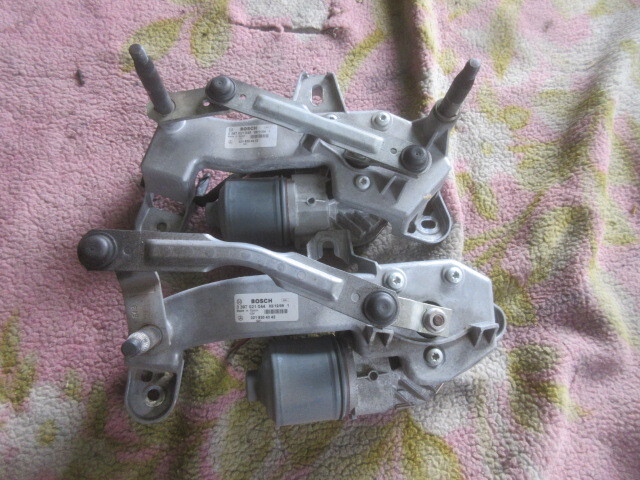 ★①R7A8907 ベンツS400 純正フロントワイパーモーター DAA-221195 修理やストック等に拍卖