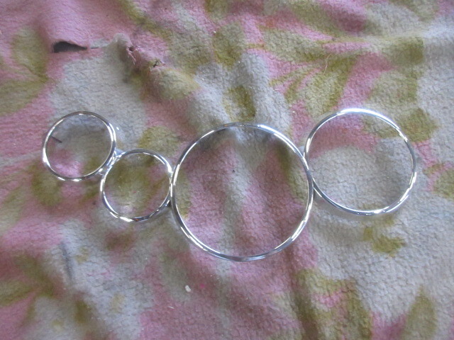 ★R7G9815 RT3 クロスロード メーター枠用メッキリング 社外品?オプション品? 修理やストック等に拍卖