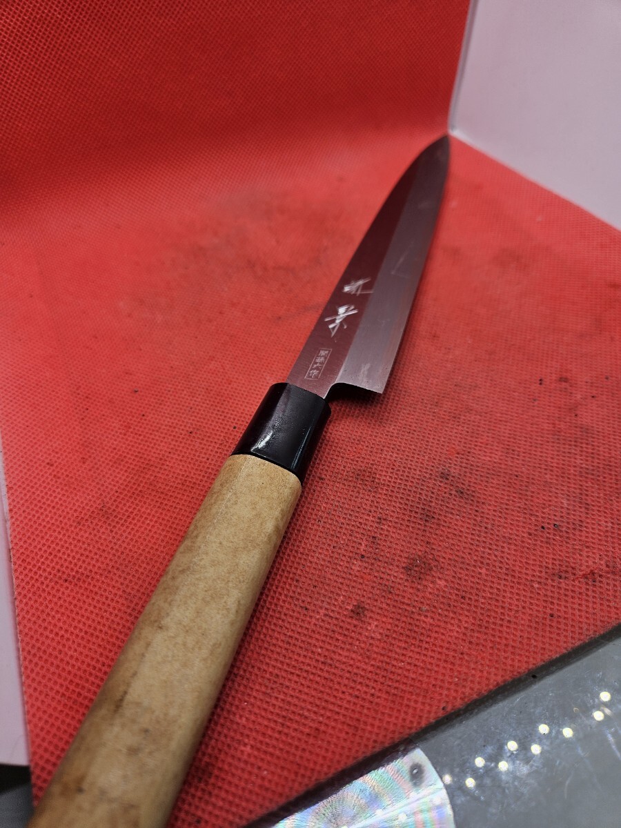 中古 柳刀包丁 近景 関孫六作 全長32.7センチ 刃渡り19センチ 厚3ミリ 料理道具 キッチン用品 G2732拍卖