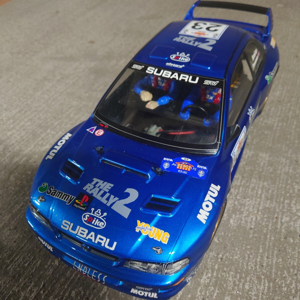 希少 タミヤ スバル インプレッサ WRC新井仕様 未走行シャーシ レストア済み ITEM.58270 SUBARU IMPSEZA WRC ARAI TAMIYA TB-01シャーシ拍卖