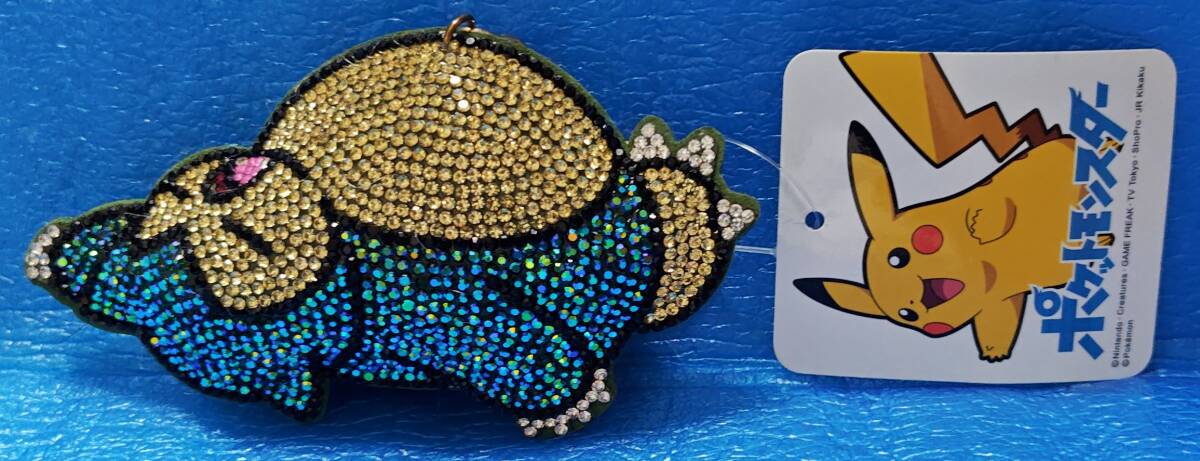 ポケットモンスター カビゴン スワロフスキー キーホルダー 未使用 ポケモン ラインストーン拍卖