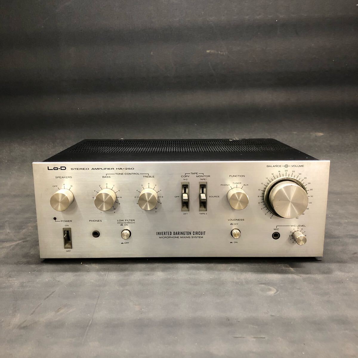 H2969 Lo-D プリメインアンプ HA-250 ジャンク拍卖