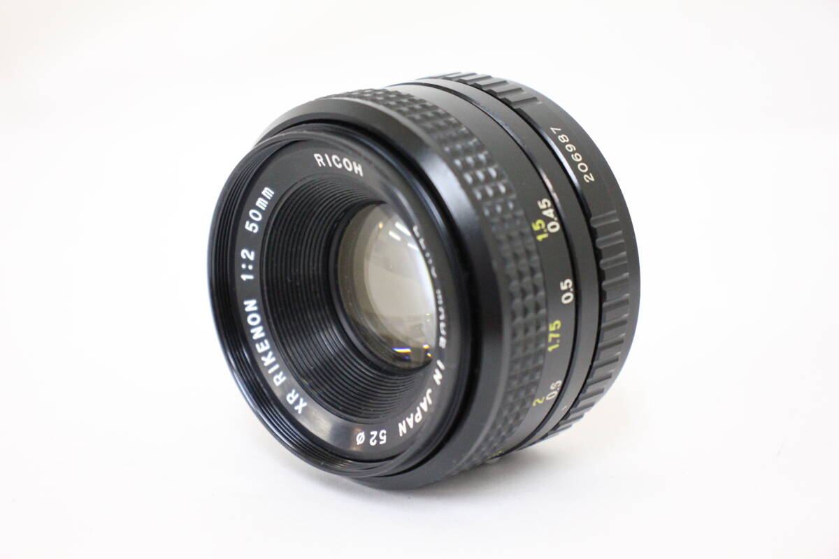 【返品保証】 【和製ズミクロン】リコー Ricoh XR Rikenon 50mm F2 レンズ e2155拍卖