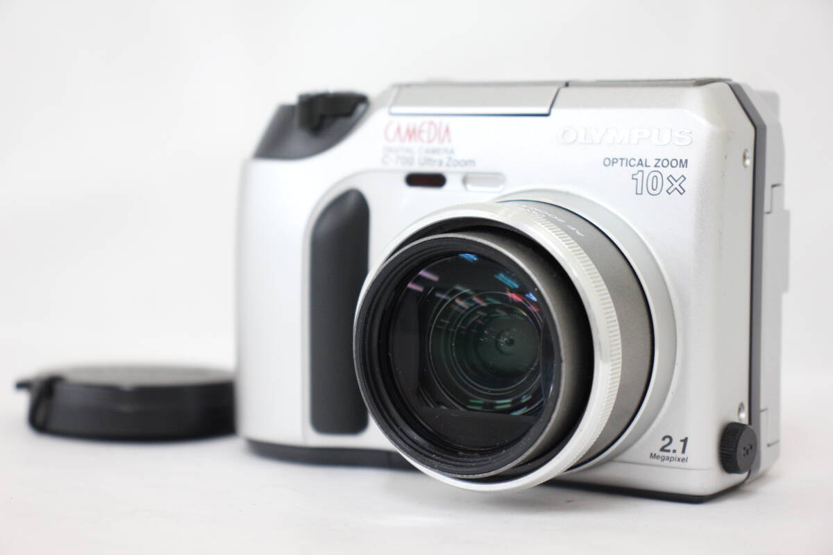 【返品保証】 【便利な単三電池で使用可】オリンパス Olympus C-700 10x コンパクトデジタルカメラ e2281拍卖