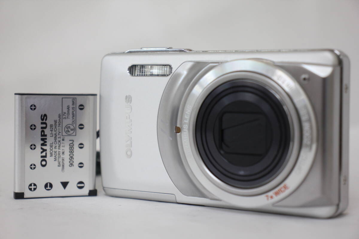 【返品保証】 オリンパス OLYMPUS CAMEDIA μ-7010 3x バッテリー付き コンパクトデジタルカメラ e2393拍卖