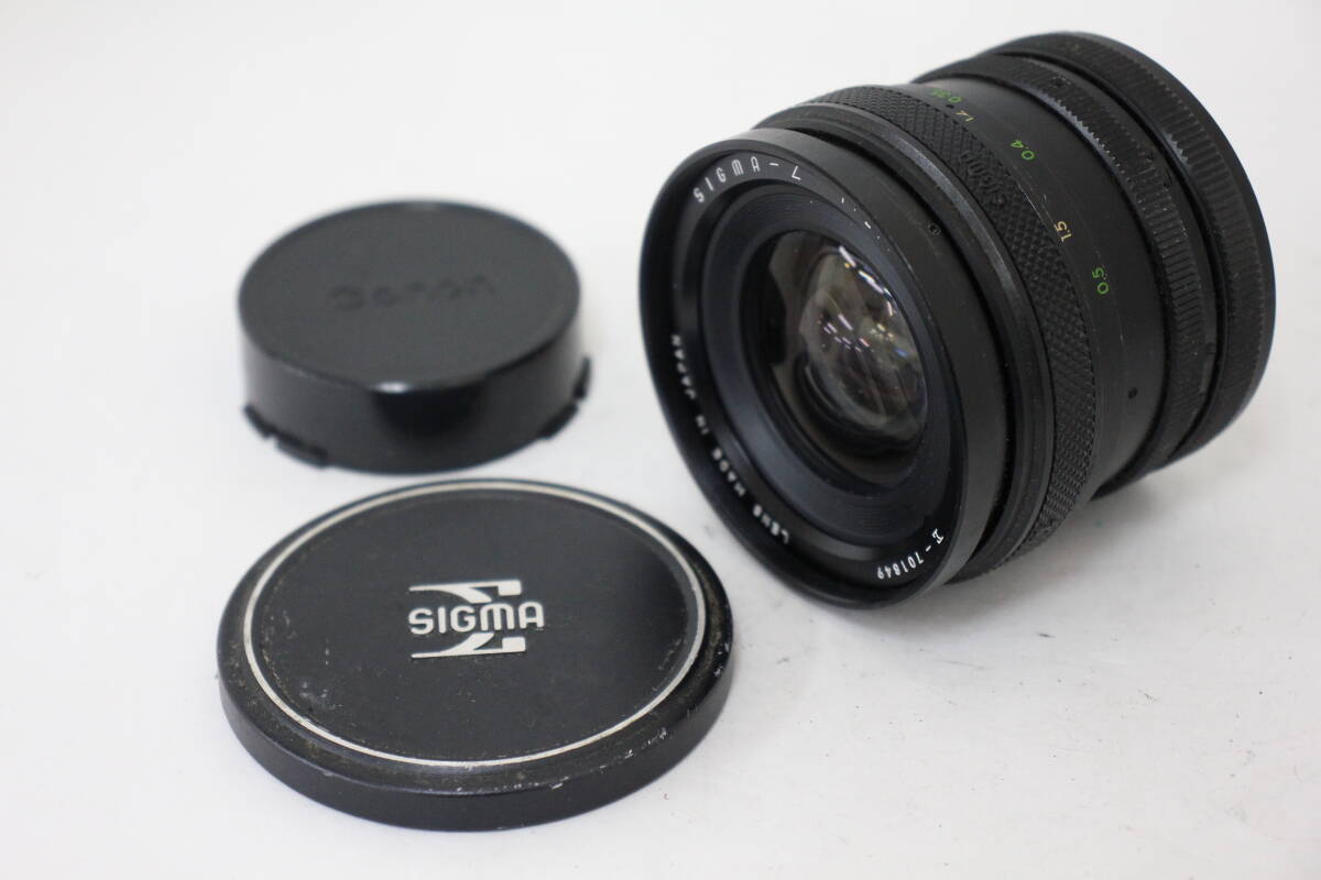 【訳あり品】 シグマ Sigma-Z 24mm F2.8 キャノンマウント 前後キャップ付き レンズ e2439拍卖