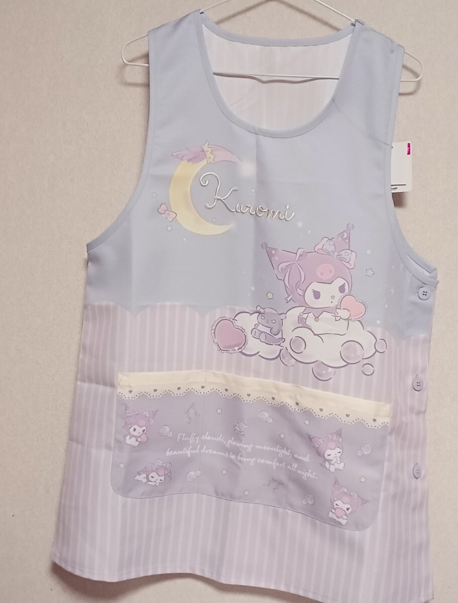 【ラスト】 新品送料無料 クロミちゃん エプロン 大人用 保育士 介護士 M-L マイメロディ拍卖