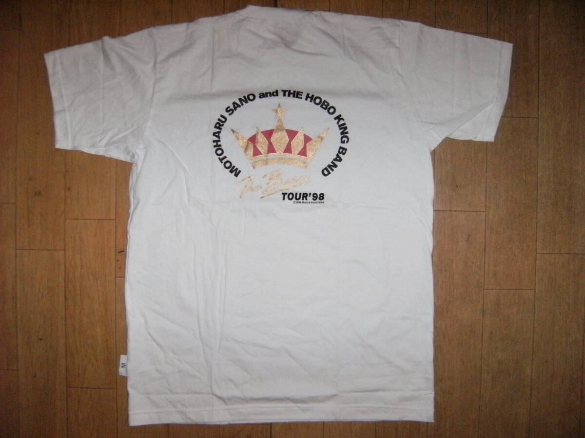廃番★非売品★当時物 1998年 The Barn TOUR コンサートツアー THE HOBO KING BAND 佐野元春 Tシャツ★SOMEDAY ガラスのジェネレーション拍卖