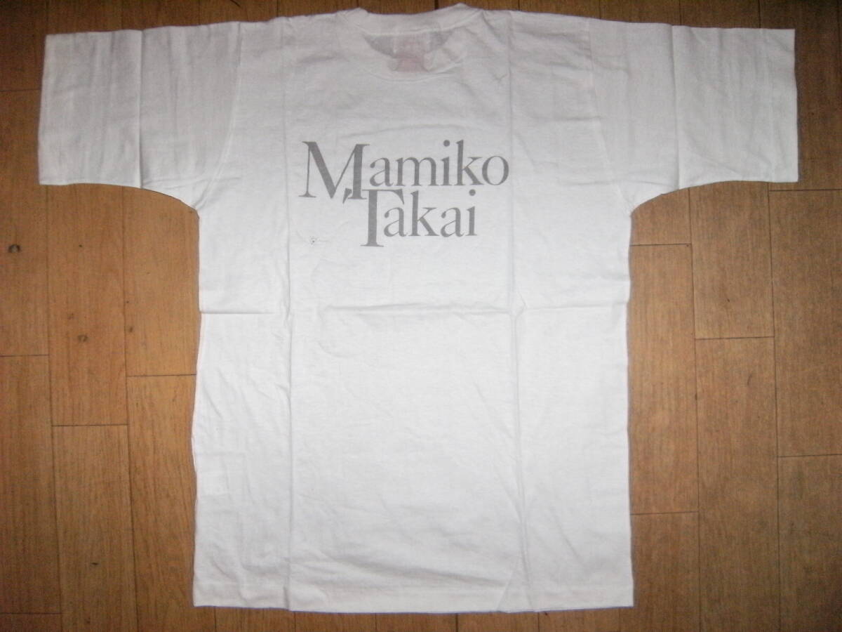 廃番★昭和レトロ★日本製★80年代★当時物 フジテレビ おニャン子クラブ 高井麻巳子 Tシャツ★うしろゆびさされ組 ハイスクール奇面組拍卖