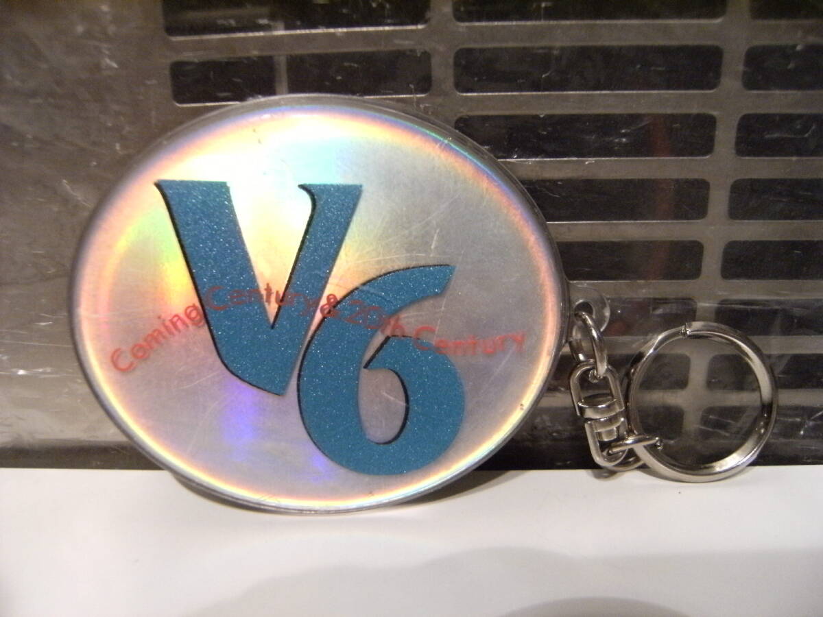 廃番★ジャニーズ ファミリークラブ 会員証 Coming Century & 20th Century V6 キーホルダー★森田剛 三宅健 岡田准一 坂本昌行 長野博拍卖