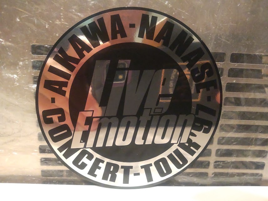 廃番☆非売品★当時物 CONCERT-TOUR 1997年 LIVE EMOTION ファンクラブ コンサートツアー ライブ エモーション 相川七瀬 ステッカー シール拍卖