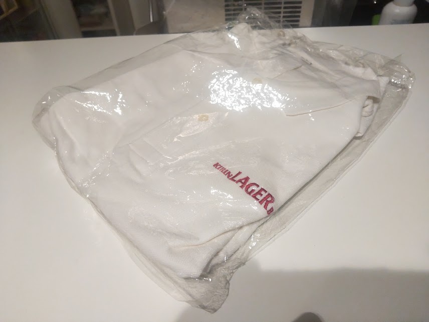 非売品★レトロ★90年代★コンパニオン キャンペーンガール 販売員 KIRIN LAGER BEER キリンラガービール ポロシャツ★お酒 小泉今日子拍卖