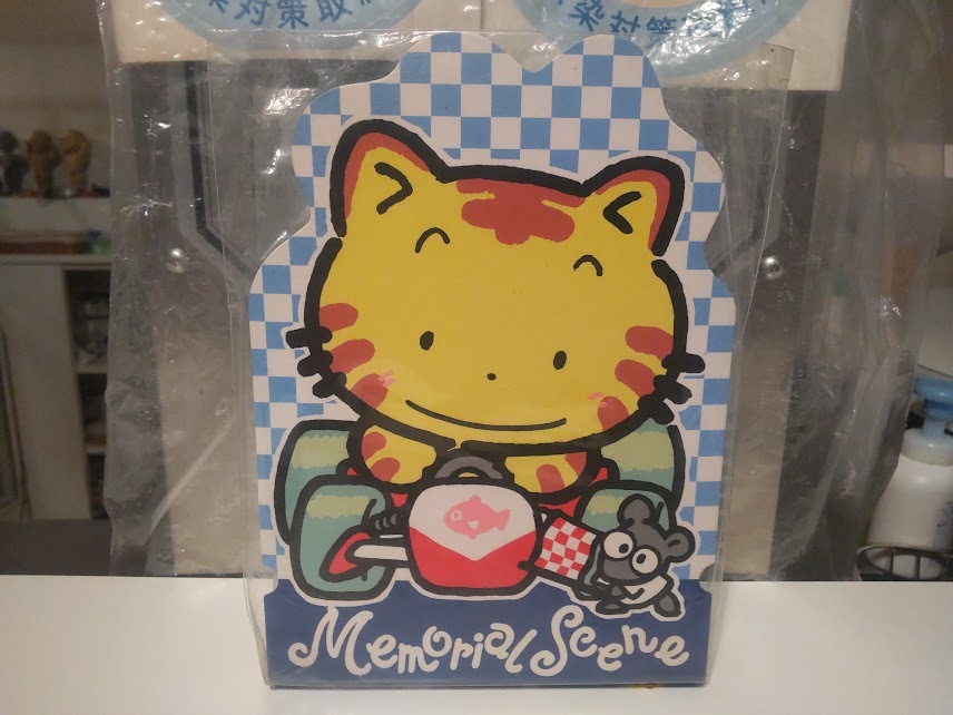 廃版 昭和レトロ 日本製★ファンシー系 YUKARI MEMORIAL SCENE ネコ F1 旧車 ねずみ プロフィール 手帳 メモ帳 ノート 落書き帳 筆記用具★拍卖