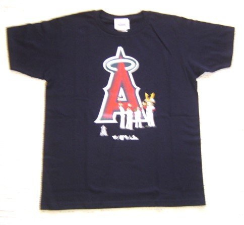 セール Fanatics ファナティクス エンゼルス ロゴ 大谷翔平 カブト Tシャツ 半袖 KABUTOシリーズ ML0123SS-41 紺 M メン拍卖