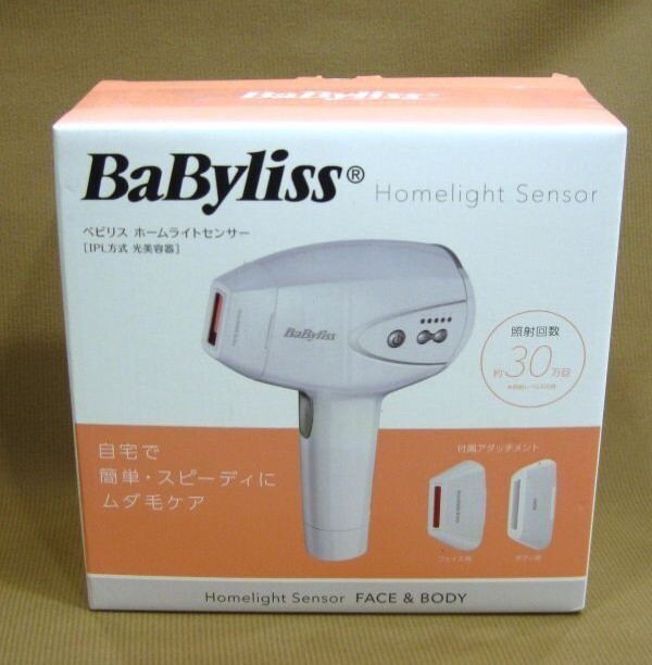 M1-641◆即決 未開封品 BaByliss ベビリス ホームライトセンサー IPL方式 光美容器 BLE-960WJ拍卖