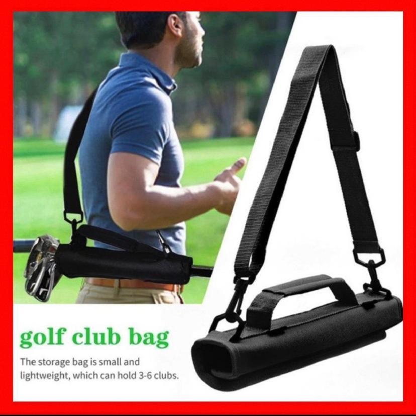 ゴルフクラブバッグ ゴルフバッグ 練習用 4〜6本収納 ゴルフ1拍卖