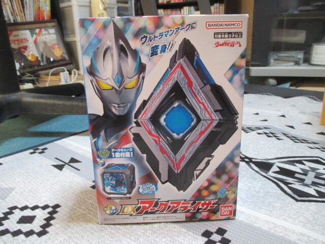 光る ! ! 鳴る ! ! ★DXアークアライザー★ウルトラマンアークに変身 ! ! ★新品未開封拍卖