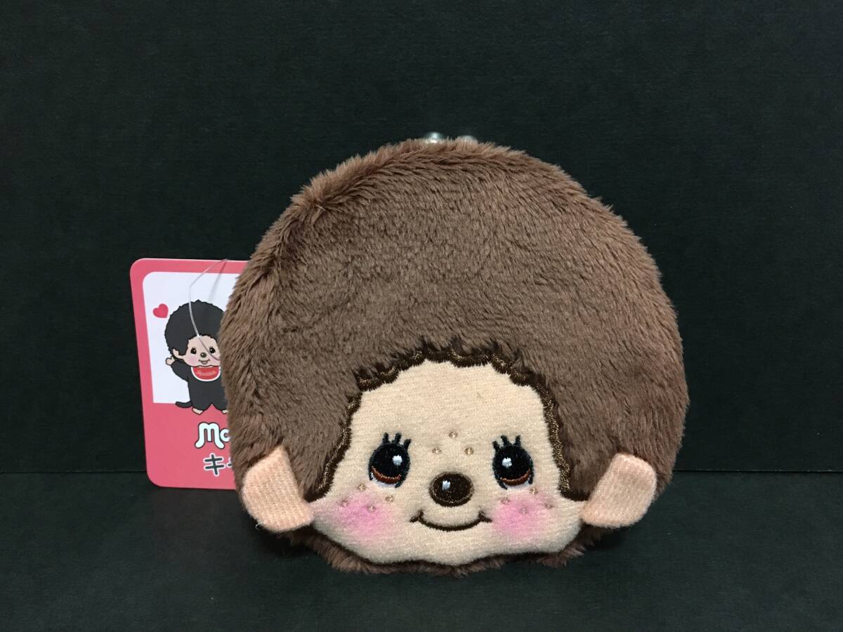 monchhichi/モンチッチ キャラがま☆彡 モンチッチくん☆ 鈴つき がま口ポーチ 財布 小銭入れ コインケース 新品 ユニック拍卖