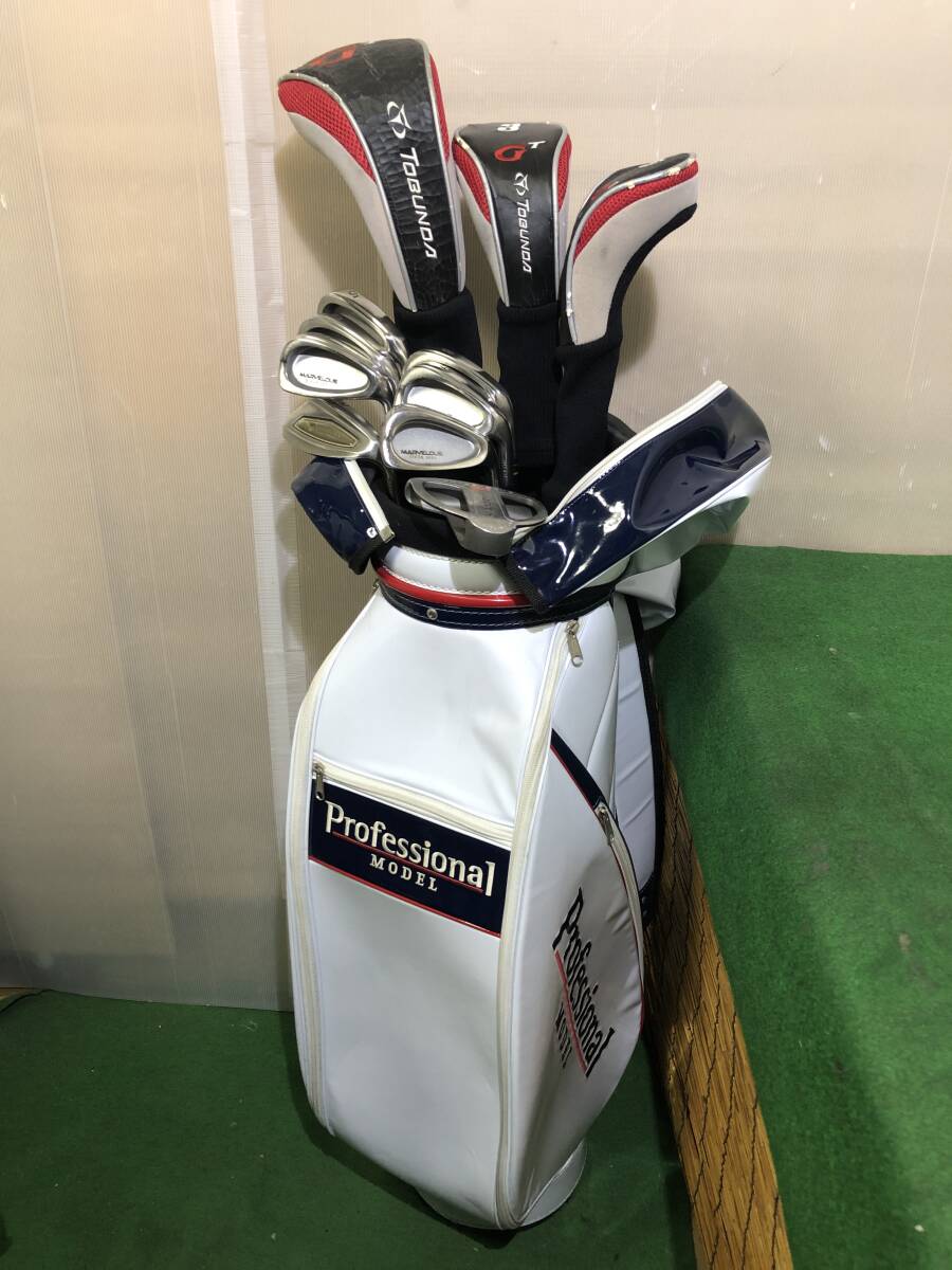 送料無料☆マルマン/トブンダ など11本組 中古ゴルフクラブセット☆おてがる配送☆〔5209〕 拍卖