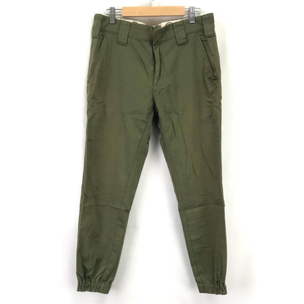 Dickies【ディッキーズ】ワークパンツ【メンズW28/S程度/股下70cm/カーキ/khaki】ズボン/ボトムス/Pants/Trouser◆BJ033-d拍卖