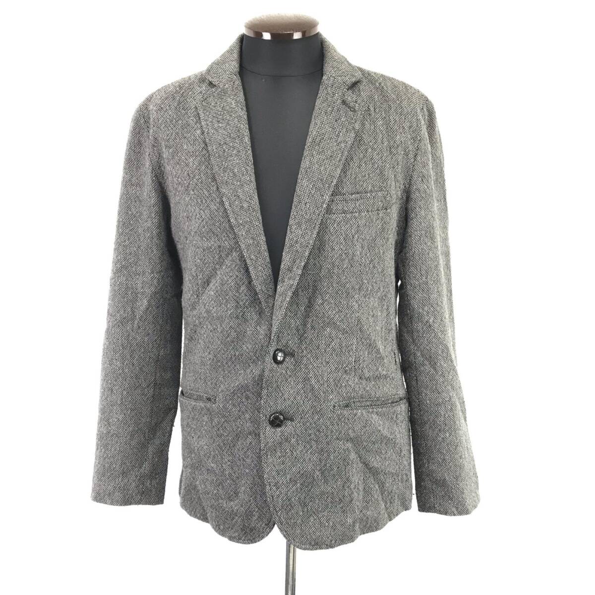 Beno【ビーノ】 テーラードジャケット【メンズL/グレー系/gray】アウター/ブルゾン/秋冬ブレザー/Jacket/Jumper◆BJ053-j拍卖