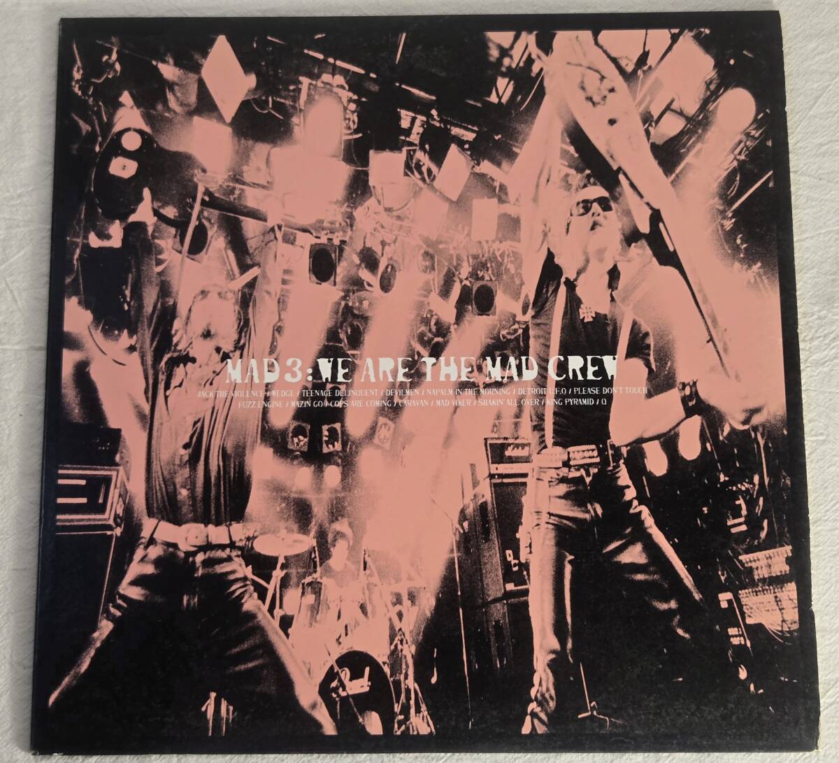 ★希少・美品! ★MAD3 WE ARE THE MAD CREW (Live at Shelter) LP レコードMAD3 WE ARE THE MAD CREW (Live at Shelter) LP レコード拍卖