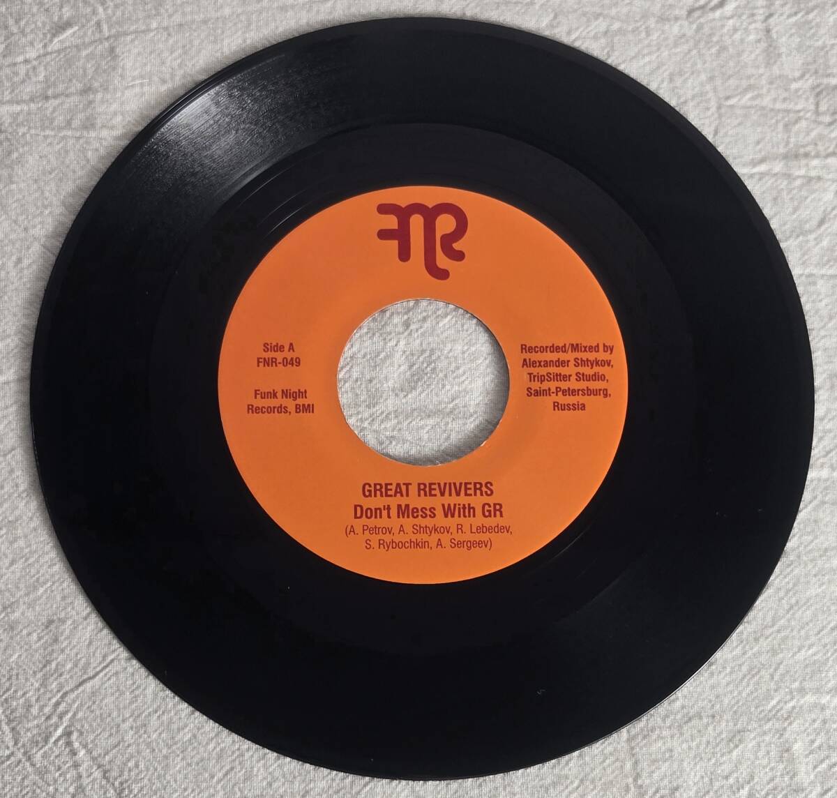★美盤!レア盤!★ Great Revivers / Don’t Mess With GR, Hard Way To Go Funk Night Records 7インチレコード ロシア ファンク拍卖