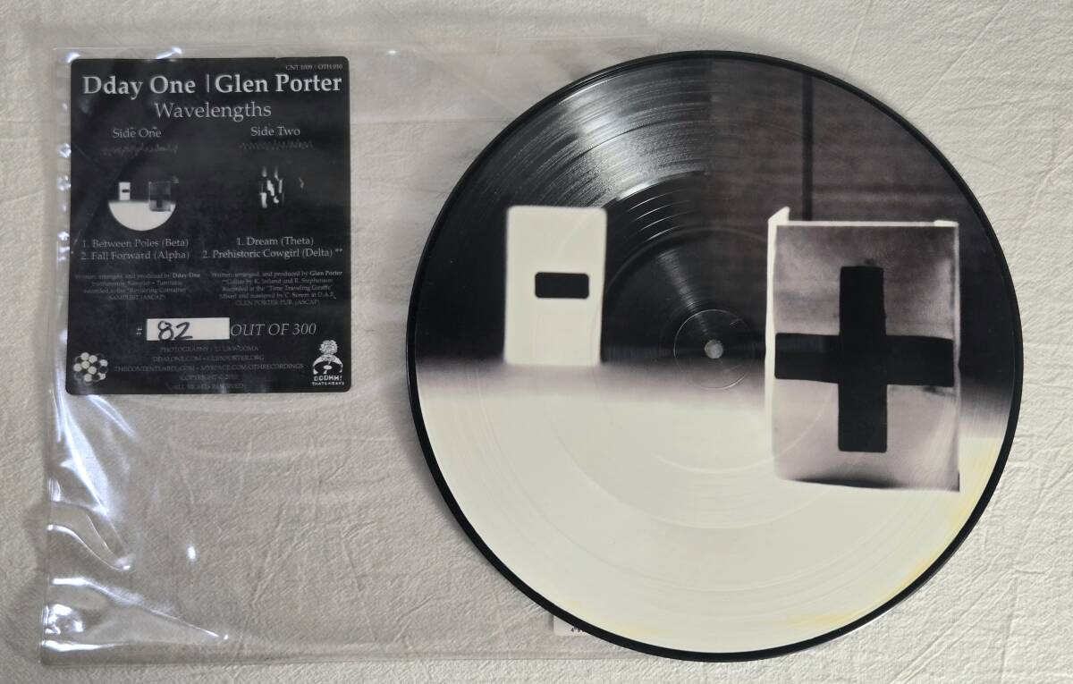 ★世界限定300枚プレス★ Dday One / Glen Porter - Wavelengths 82/300 10インチ LPレコード アブストラクトヒップホップ DJ SHADOW拍卖