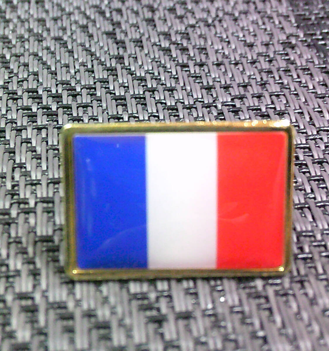 《BP長方形FR旗》激渋◆新品 フランス FRANCE フラッグ  Flag ラグビー サッカー スポーツ  ファッション ピンバッジ バッチ■拍卖