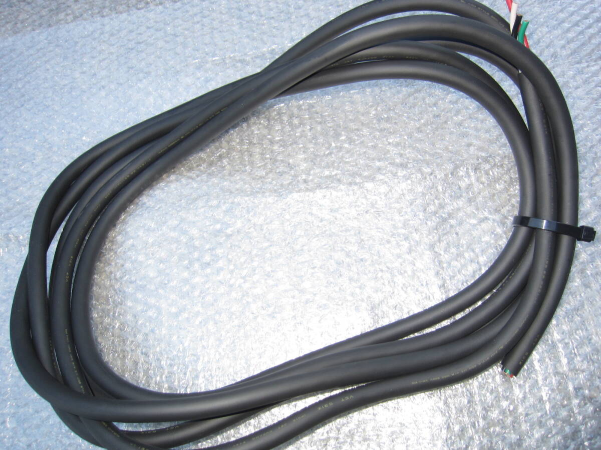 KURAMO倉茂電工VTC531XX600Vハイプレン耐熱耐油防水型ケーブルVTCシリーズ約5メートル新古E162205-K中古4芯新品?拍卖