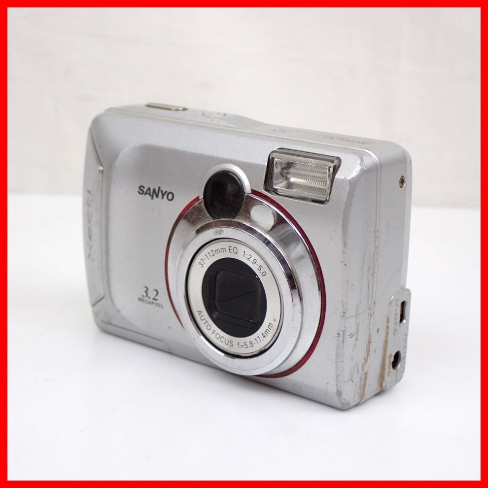 ★SANYO/サンヨー Xacti コンパクトデジタルカメラ DSC-S3/シルバー/有効320万画素/1.8型液晶/SDカード付き/ジャンク扱い&1579400971拍卖