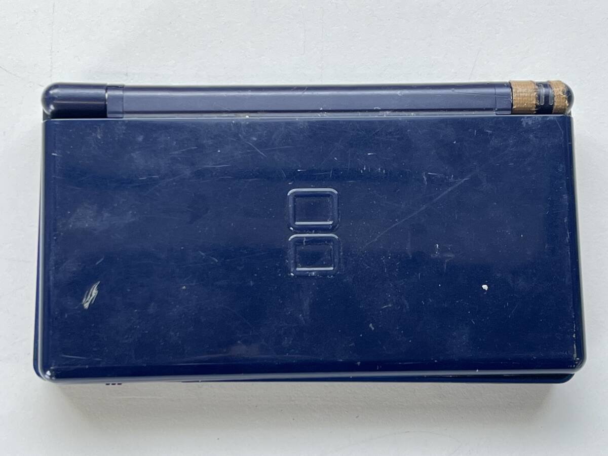 E-164 【同梱不可】980円~ 現状品 Nintendo/任天堂 DS lite ネイビー ゲーム機 タッチペン無し 拍卖