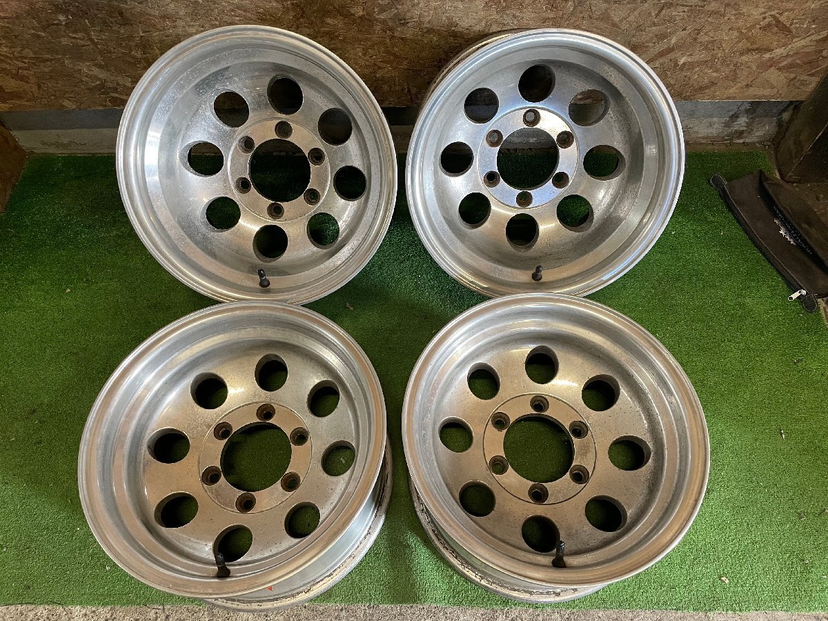 深リム M/T ミッキートンプソン 15インチ 10J -46 / 8J -28 PCD139.7 6H ホイール 4本セット H94拍卖