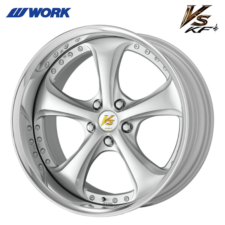 送料無料 ワーク WORK VS KF# FULL REVERSE BIG CALIPER Rdisk 8.5J-19 -11 5H-114.3 (19インチ) 5H114.3 8.5J-11【1本単品 新品】拍卖