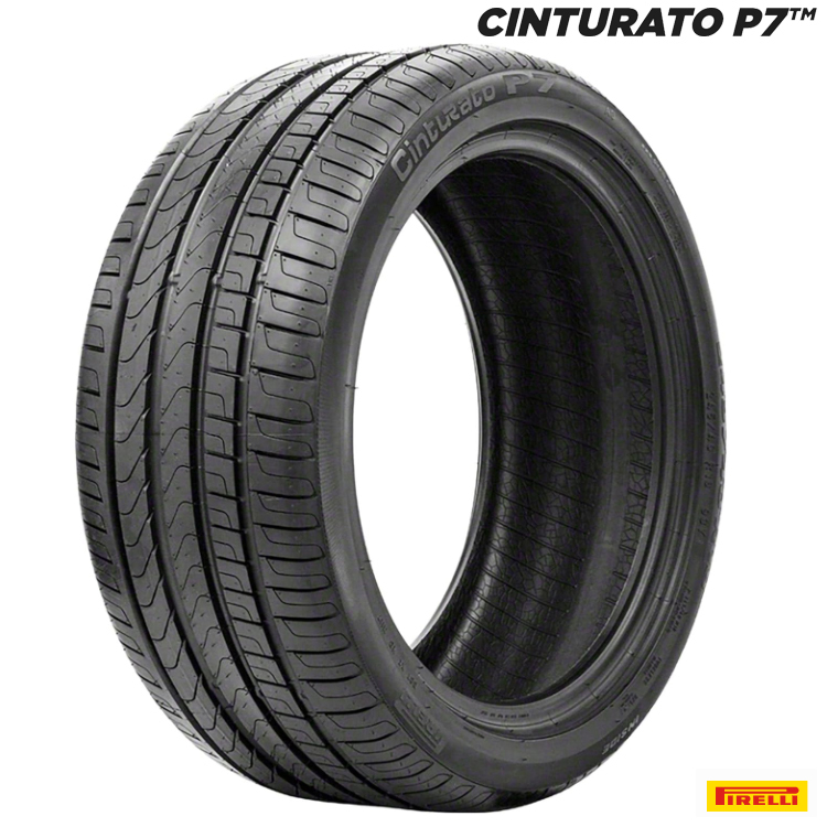 送料無料 ピレリ 夏 承認タイヤ 【1本単品 新品】 PIRELLI CINTURATO P7 チントゥラート ピーセブン 225/55R17 97W r-f(*)(K1)拍卖