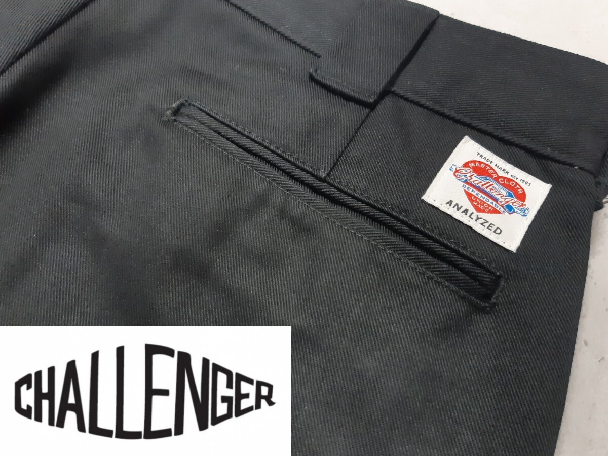 M 20AW CHALLENGER NARROW CHINO PANTS チャレンジャー ナローチノ パンツ ワークパンツ 黒拍卖