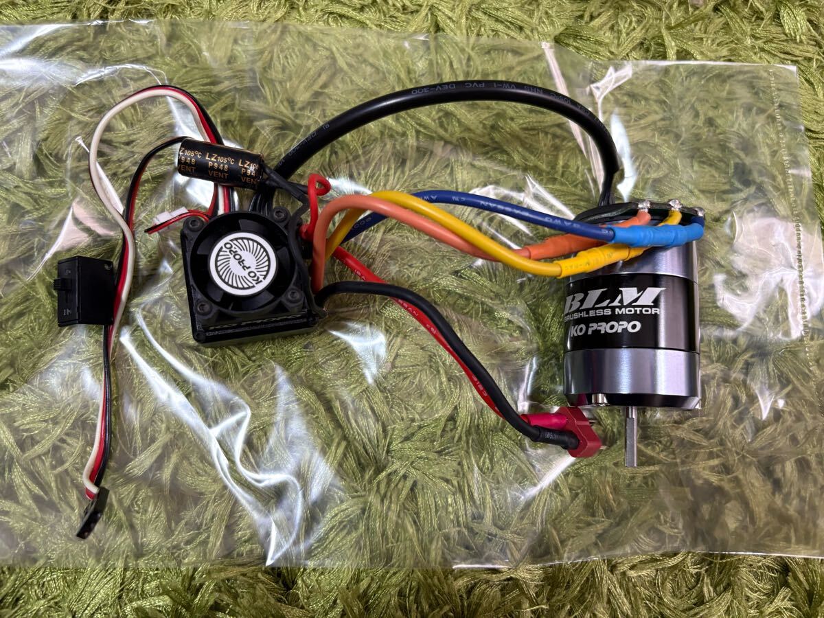 ラジコン RC アンプ BLZ-350 モーター BLM 17.5T ブラシレス ブラシレスアンプ ブラシレスモーター セット KO PROPO 拍卖
