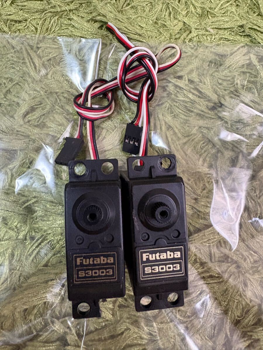ラジコン RC サーボ S3003 タミヤ 田宮 2個セット 片方に耳欠けあり拍卖