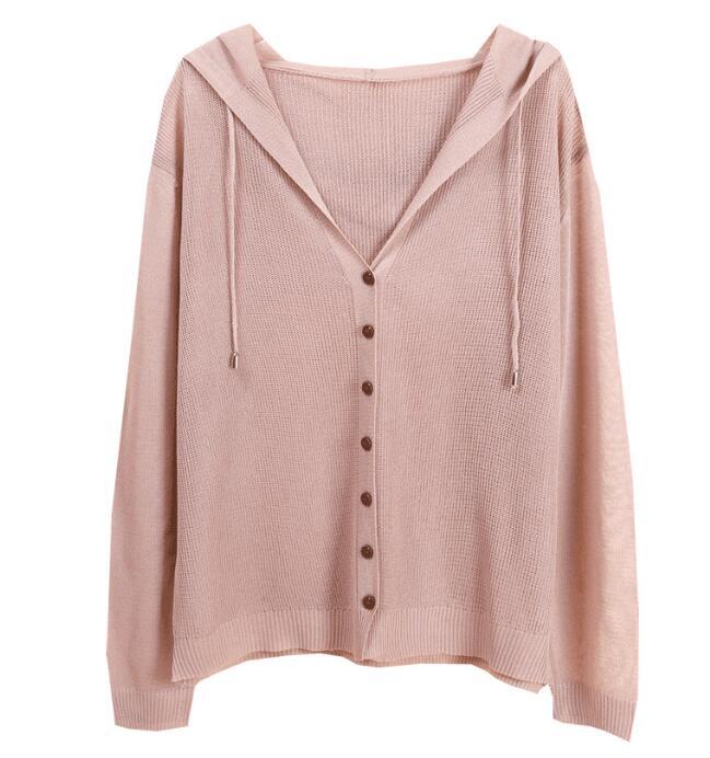 新入荷上質カーディガン レディース 夏薄手 UVカット フード付き長袖透け感羽織り トップス冷房対策紫外線対策 フェミニン カジュアル拍卖