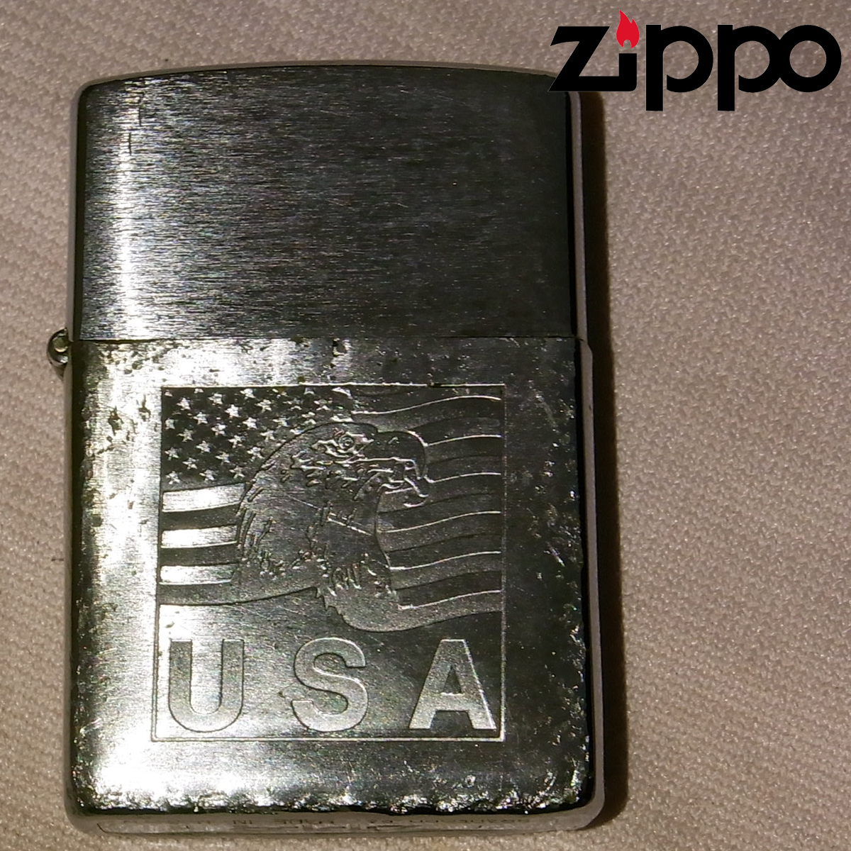 zippo / ジッポ ライター / 公式レストア リペア済み カード付 USA アメリカ製拍卖