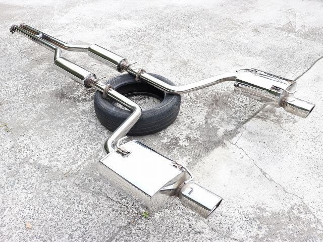 ★車検対応★JASMAプレート付★美品★激レア 入手困難 美品★ クライスラー 300C 5.7 HEMI LX 系 リアマフラー 希少 ガナドール拍卖