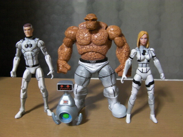 マーベルユニバース 3.75インチ ファンタスティック4 ミスターファンタスティック シング インビジブルウーマン ファンタスティックフォー 拍卖