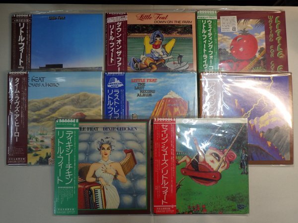 令1|新品同様Like NEW!★CD(completed 8-SET), 紙ジャケット, w/OBI, 完全生産限定盤★Little Feat, リトルフィートまとめて8枚セット拍卖