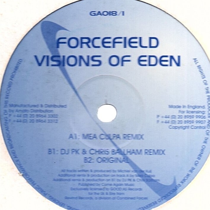 ③12inch) Forcefield Visions Of Eden拍卖