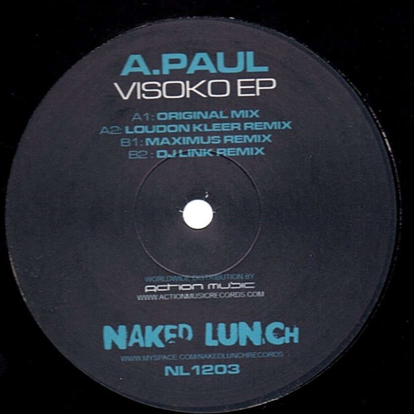 ③12inch) A.Paul Visoko EP拍卖