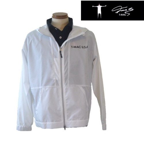 【2025春夏新作】ティーマック/T-MAC タフタブルゾン44/M 131-白系拍卖